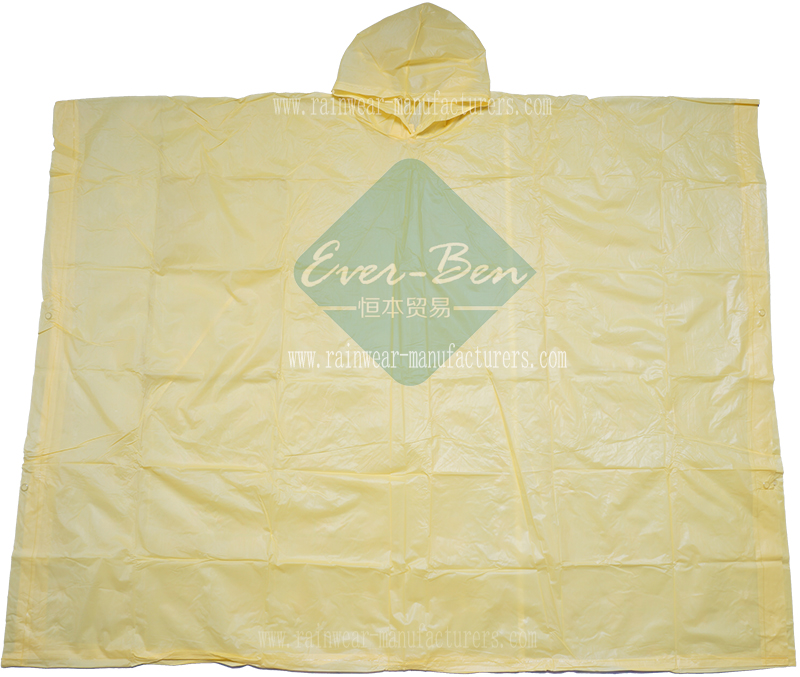 Vinyl cheap rain ponchos manufacturer